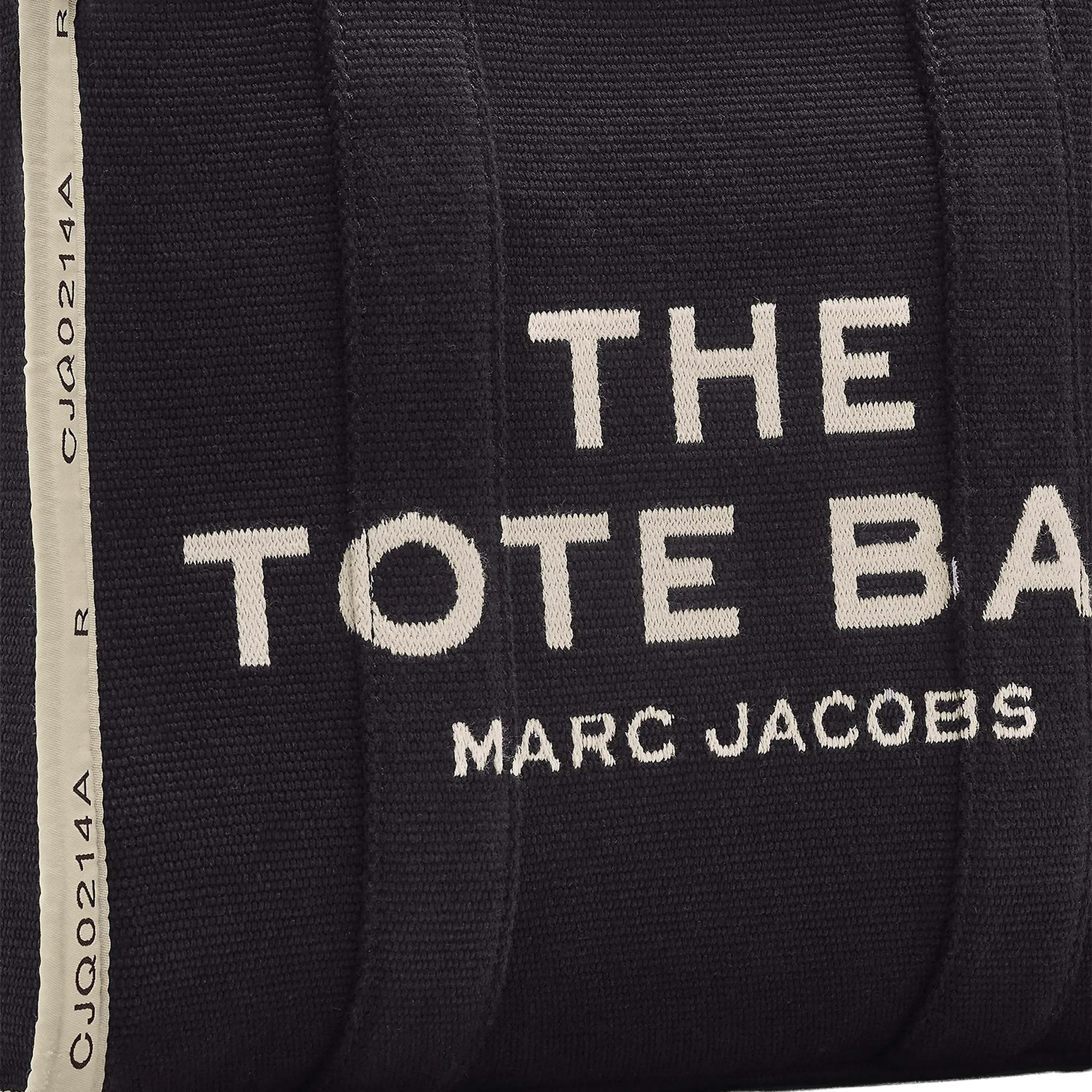 Mark Jacobs Medium Jacquard Black Tote Bag