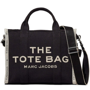 Mark Jacobs Medium Jacquard Black Tote Bag