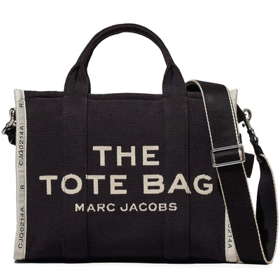 Mark Jacobs Medium Jacquard Black Tote Bag