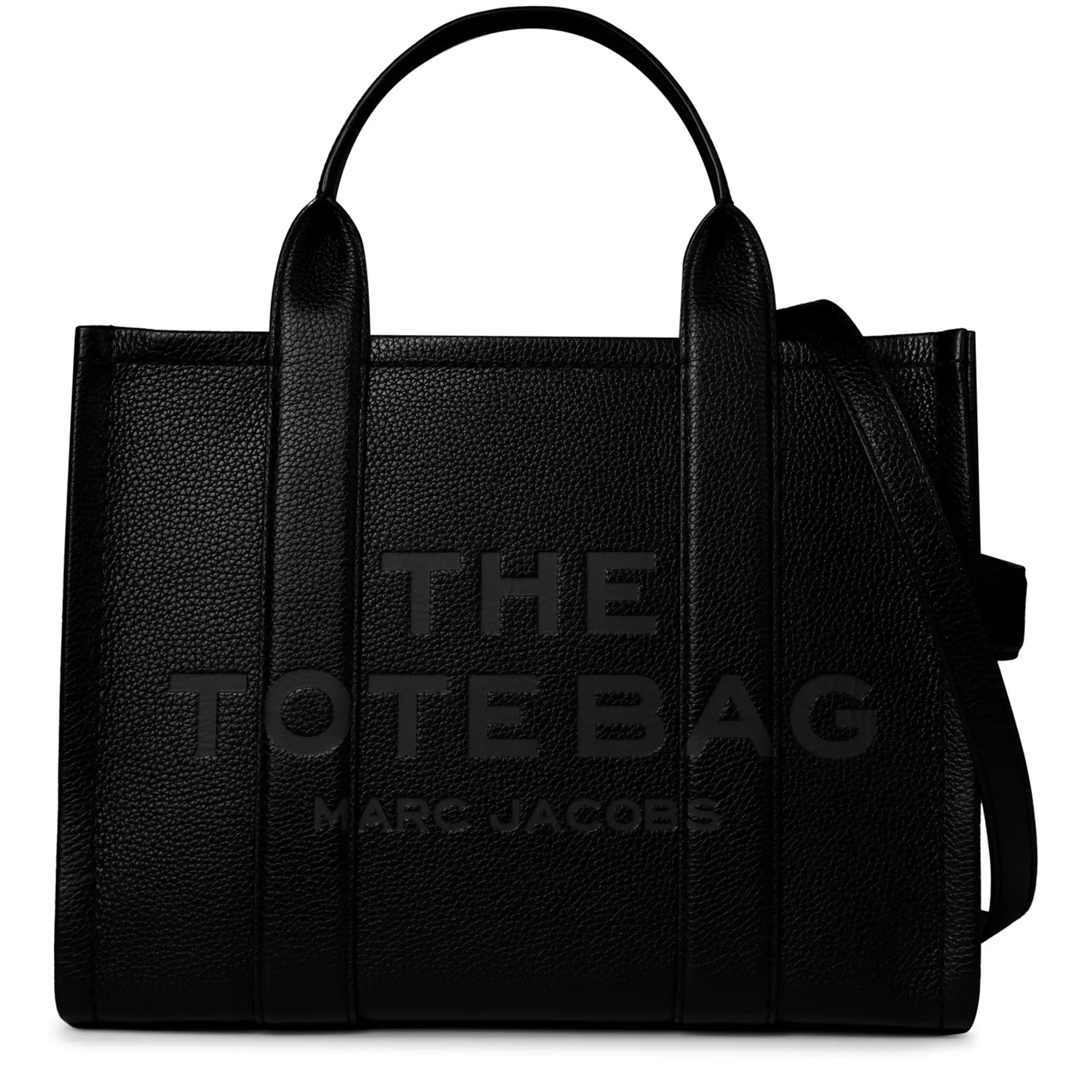Mark Jacobs Small Leather Black Tote Bag