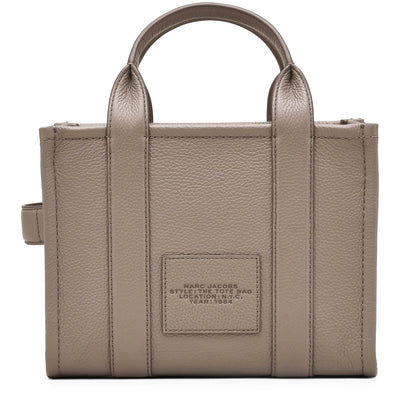Mark Jacobs Small Leather Cement Tote Bag