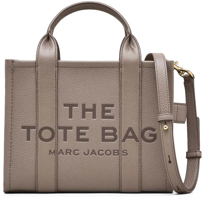 Mark Jacobs Small Leather Cement Tote Bag