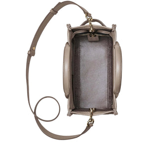 Mark Jacobs Small Leather Cement Tote Bag