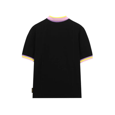 BAD RABBIT BLACK STRIPE RABBIT POLO