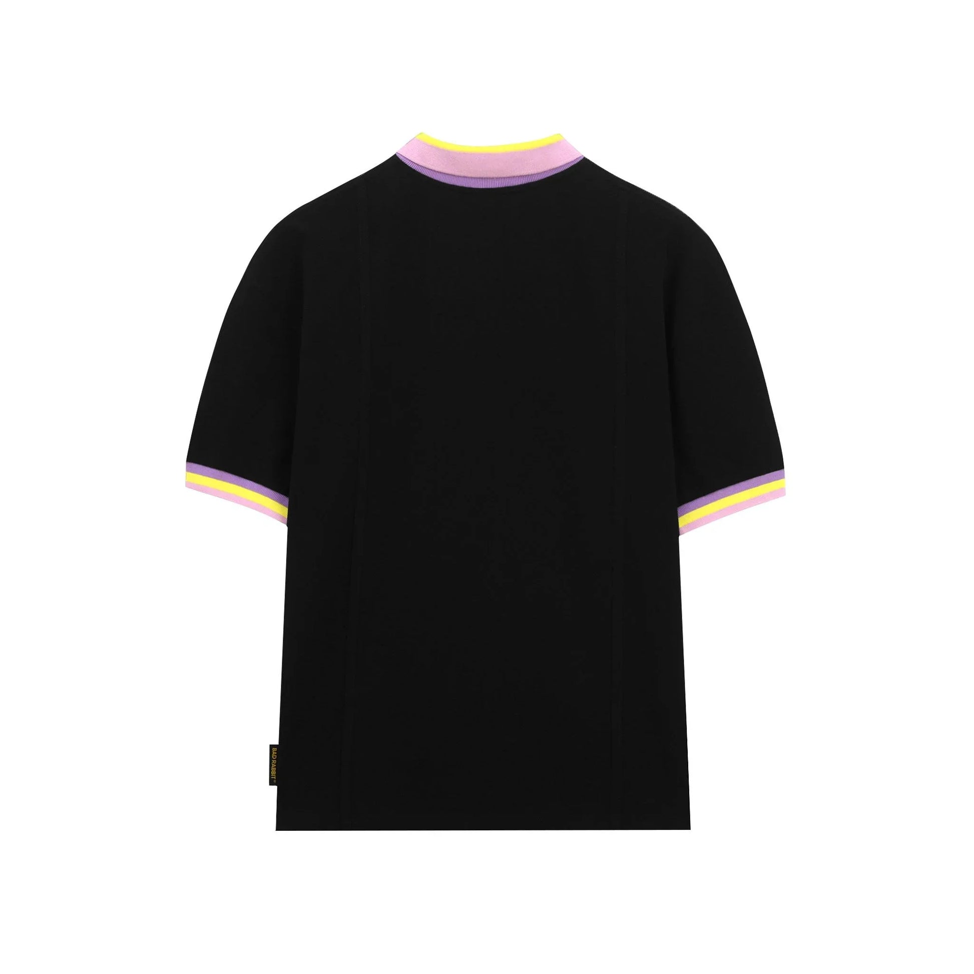 BAD RABBIT BLACK STRIPE RABBIT POLO
