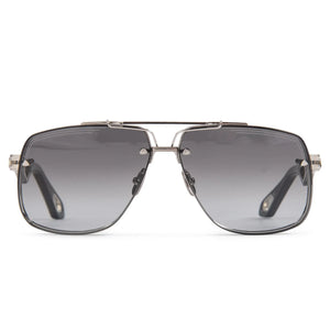 Maybach Eyewear The King II P-HT-Z63 Platinum Grey Gradient Sunglasses