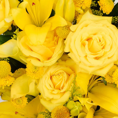 Mellow Yellow Flower Bouquet Bar Kit