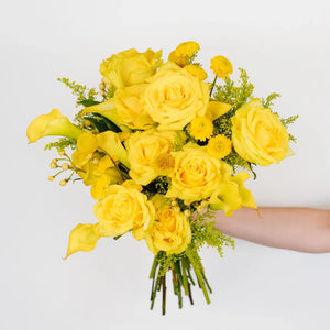 Mellow Yellow Flower Bouquet Bar Kit