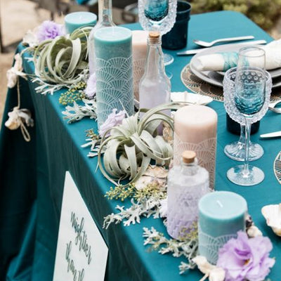 Mermaid Themed Beach Wedding