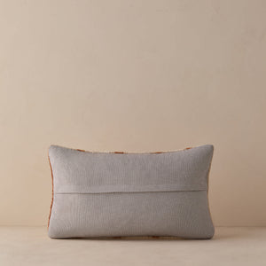 Vintage Lumbar Pillow No. 331, 12" x 20"