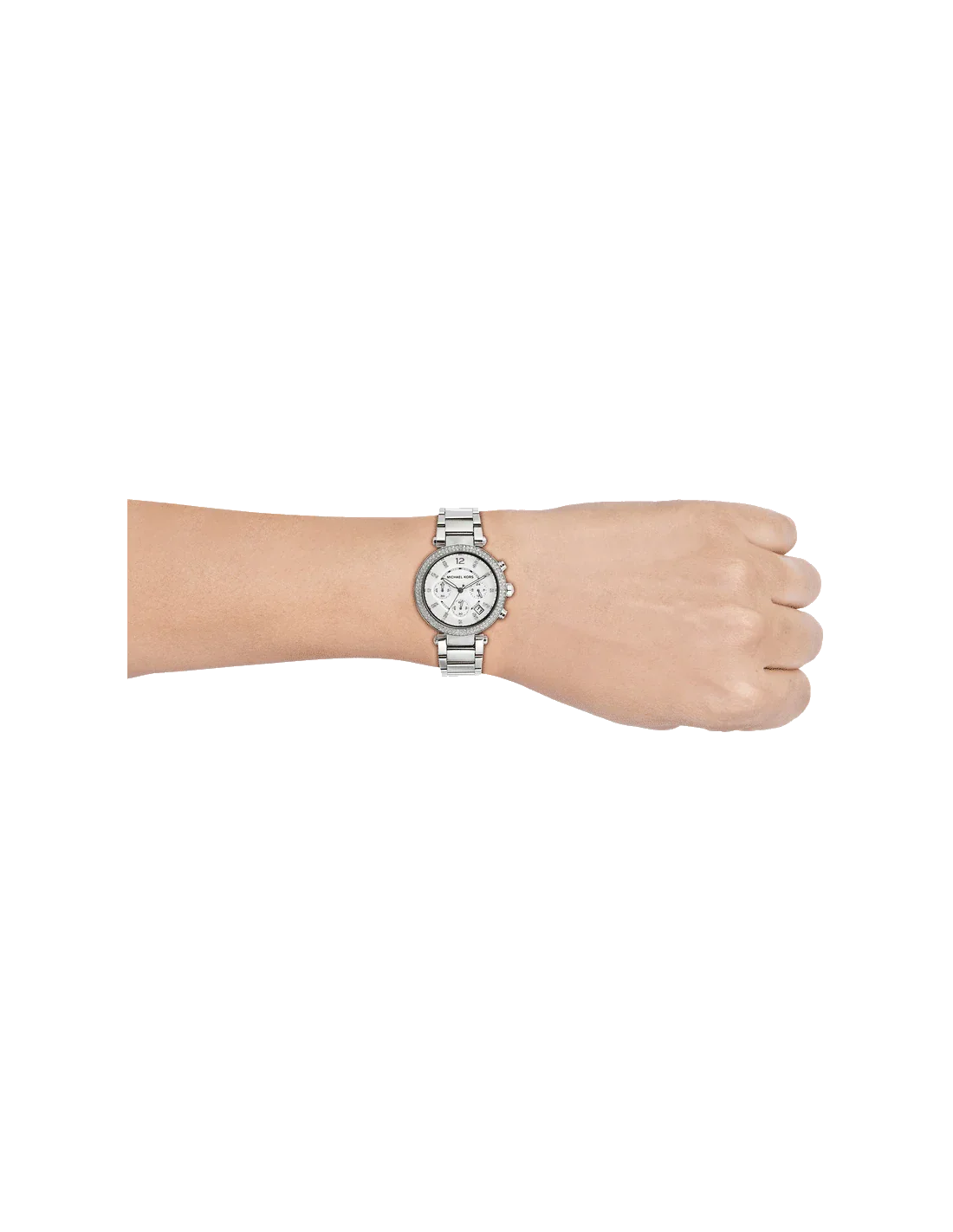 Michael Kors Parker Silver Dial Women 39mm