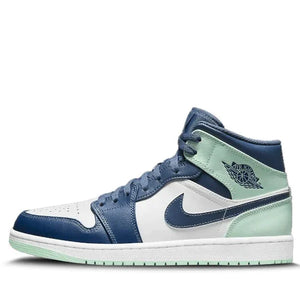 AIR JORDAN 1 MID MYSTIC NAVY MINT FOAM