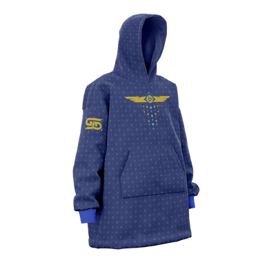 Mile High Club Hooded Blanket