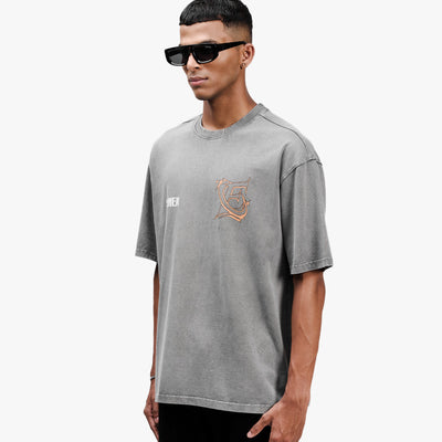 Mind T-shirt - Washed Grey