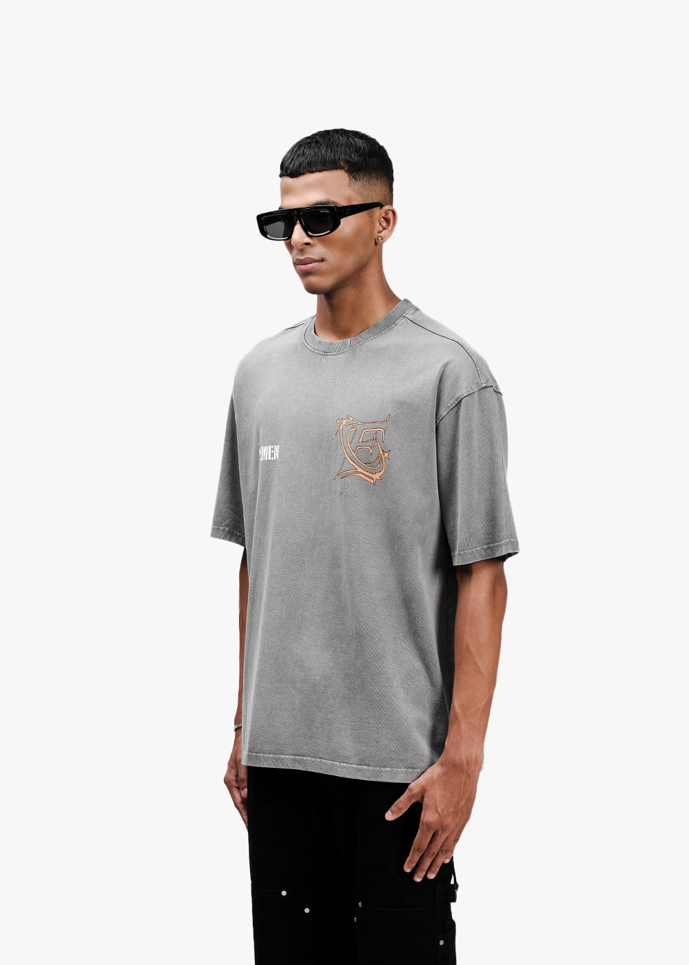 Mind T-shirt - Washed Grey