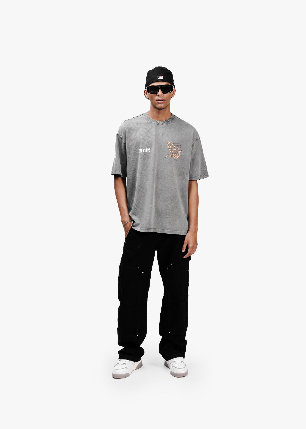 Mind T-shirt - Washed Grey