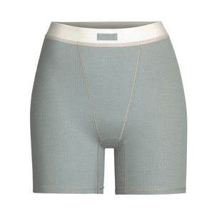 Skims Cotton Rib Boxer Mineral