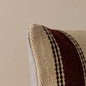 Vintage Lumbar Pillow No. 336, 12" x 20"