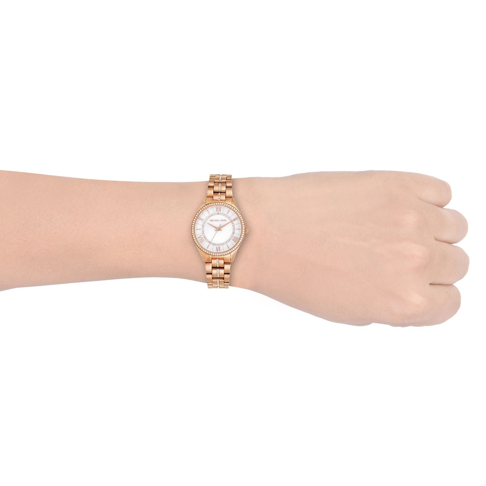 Michael Kors Lauryn White Dial Women 33mm