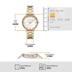 Michael Kors Pyper White Dial Women 38mm