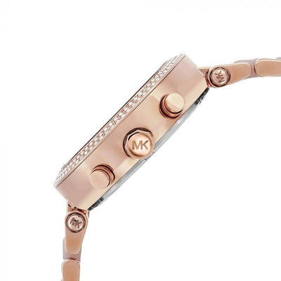 Michael Kors Parker Rose Gold Dial Women 39mm