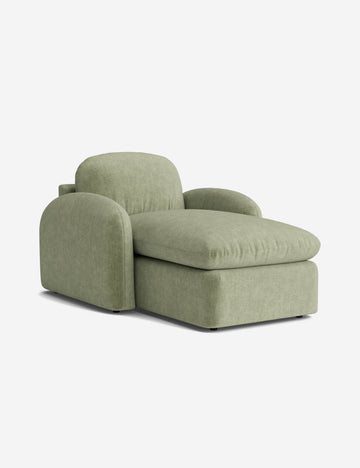 Sage Performance Striated Velvet