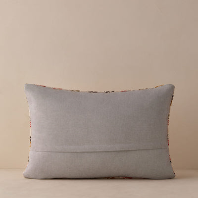Vintage Lumbar Pillow No. 354, 16" x 24"