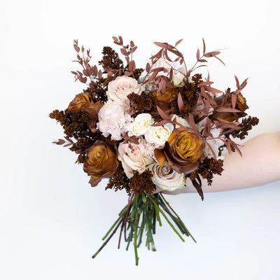 Mocha Brown DIY Flower Kit