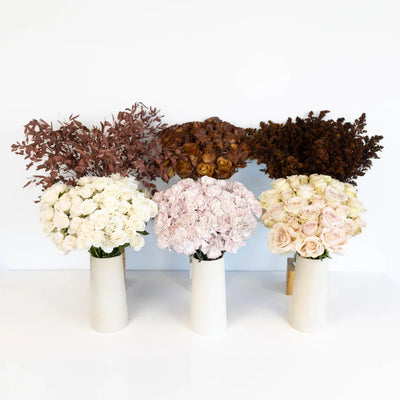 Mocha Brown DIY Flower Kit