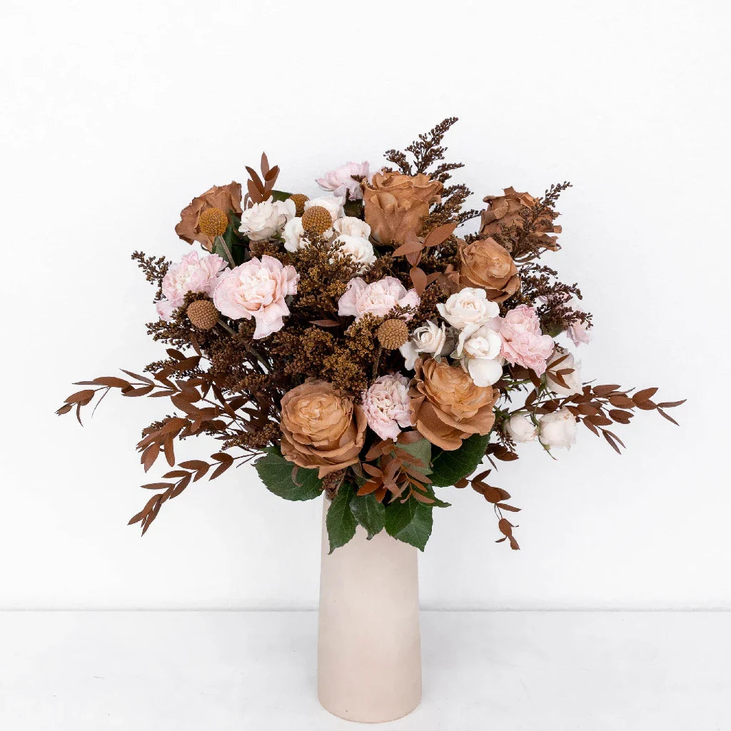 Mocha Brown Flower Bouquet