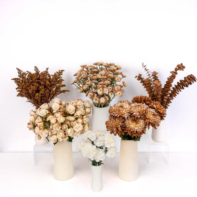 Mocha Mousse Bouquet Bar Flower Kit