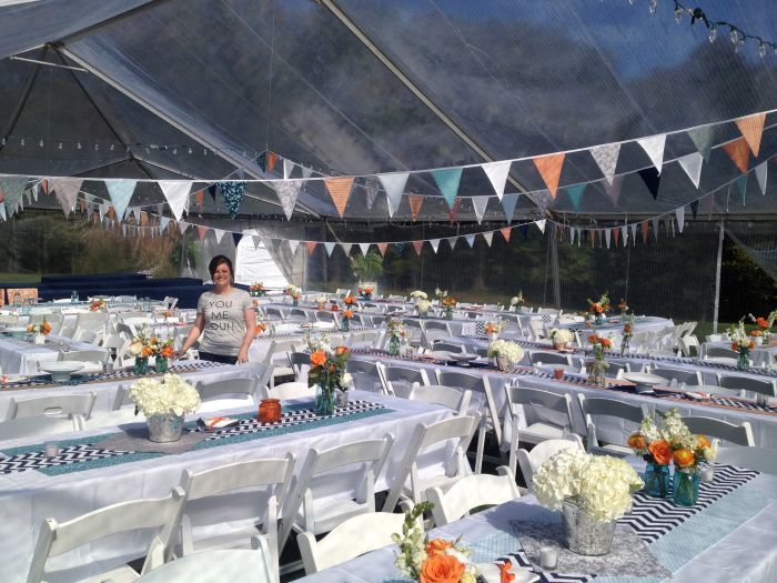 A Happy Colored Fall Wedding