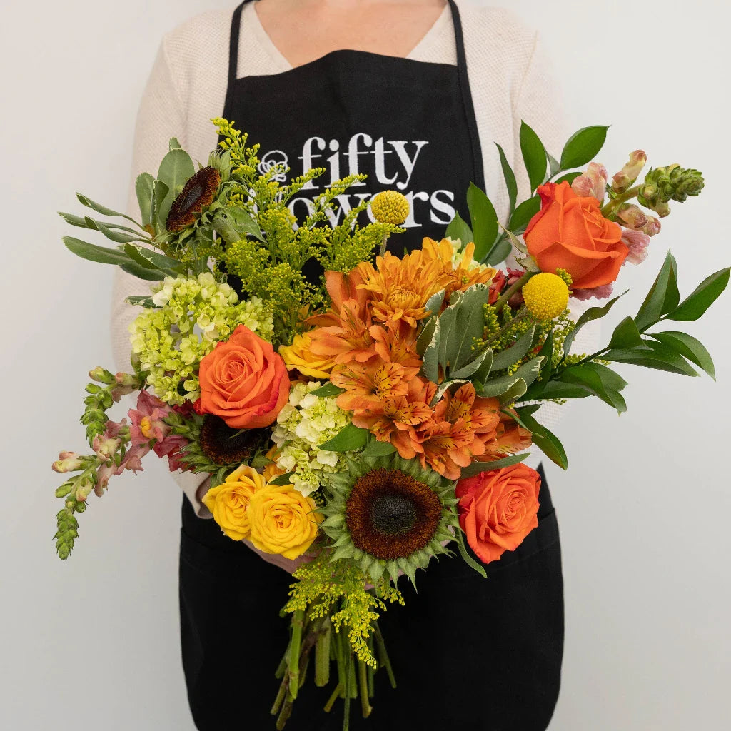 Modern Sunflower Flower Bouquet