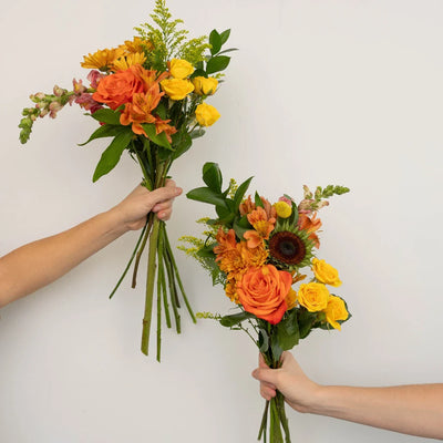 Modern Sunflower Bouquet Bar Flower Kit