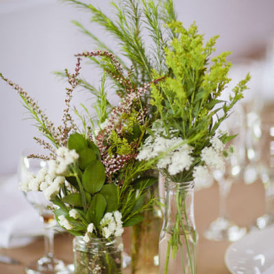 Modern Wildflower Wedding
