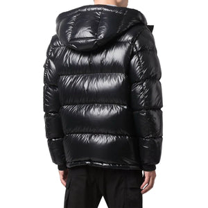Moncler Ecrins Padded Down Black Jacket