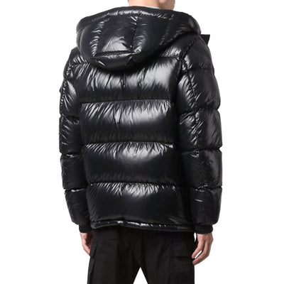 Moncler Ecrins Padded Down Black Jacket