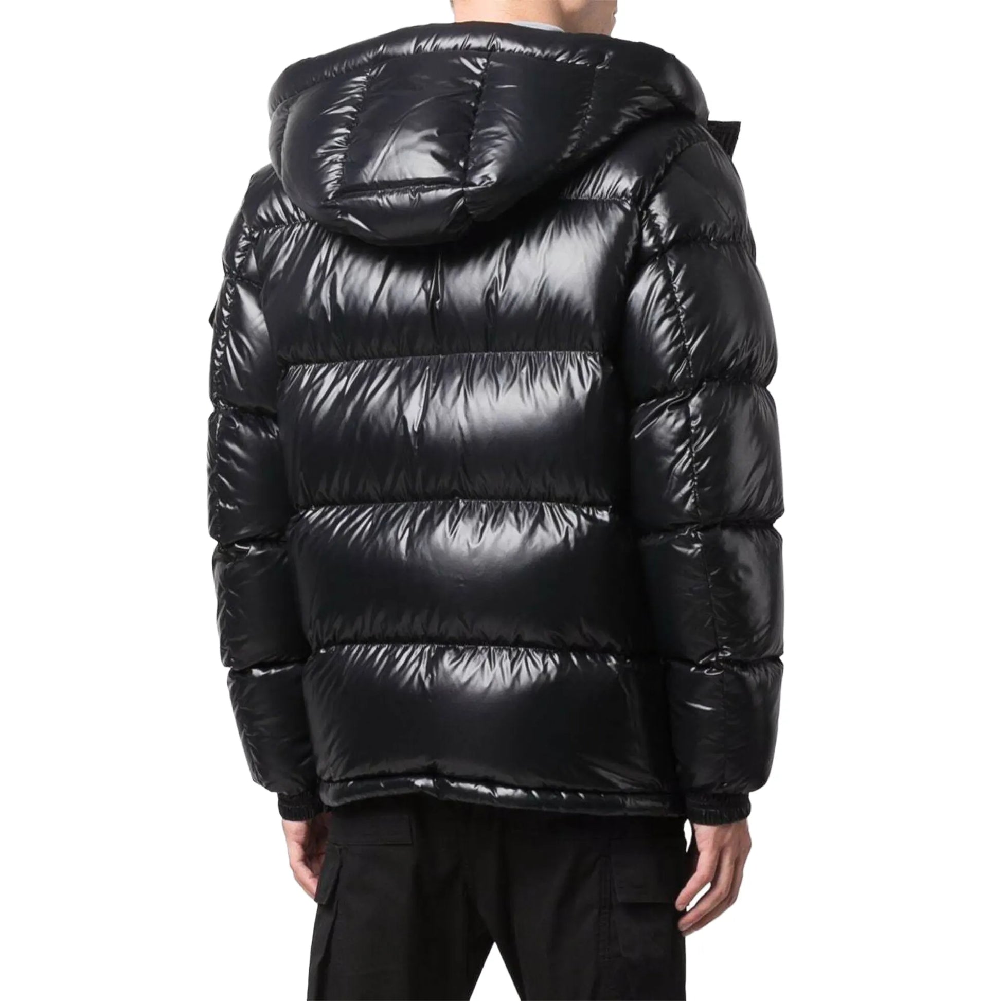 Moncler Ecrins Padded Down Black Jacket