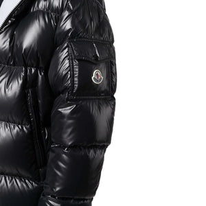Moncler Ecrins Padded Down Black Jacket