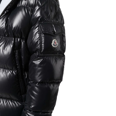 Moncler Ecrins Padded Down Black Jacket