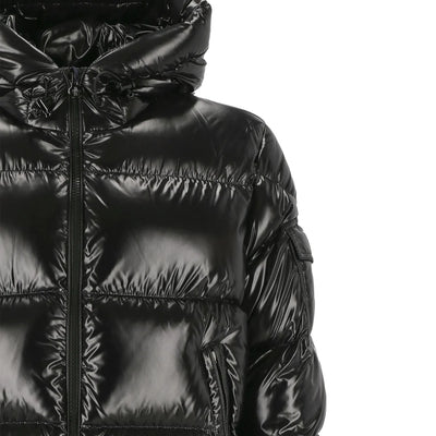 Moncler Ecrins Padded Down Black Jacket