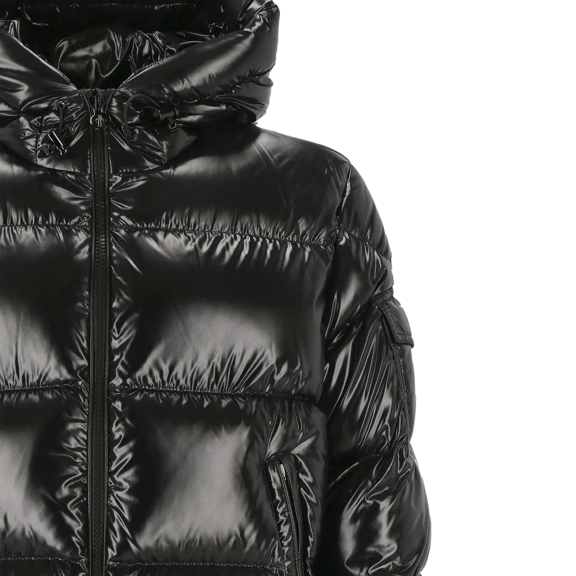 Moncler Ecrins Padded Down Black Jacket