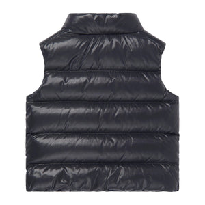 Moncler Enfant Baby Boys Bernard Down Padded Navy Gilet