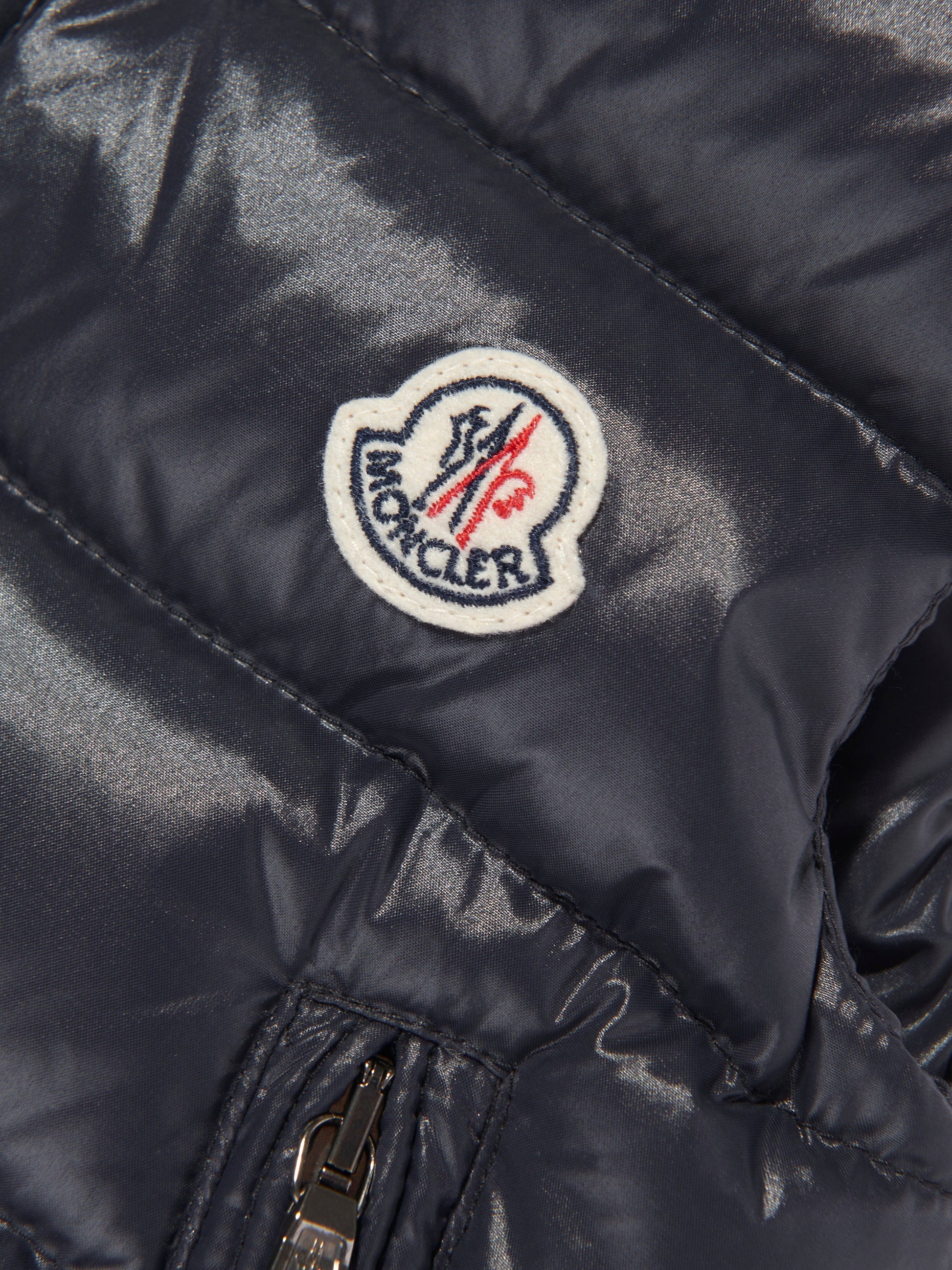 Moncler Enfant Baby Boys Bernard Down Padded Navy Gilet