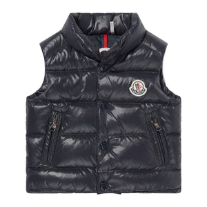 Moncler Enfant Baby Boys Bernard Down Padded Navy Gilet