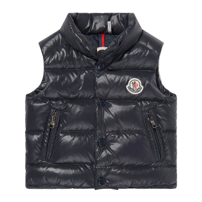 Moncler Enfant Baby Boys Bernard Down Padded Navy Gilet