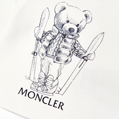 Moncler Enfant Baby Boys Ski Bear Ivory T-Shirt