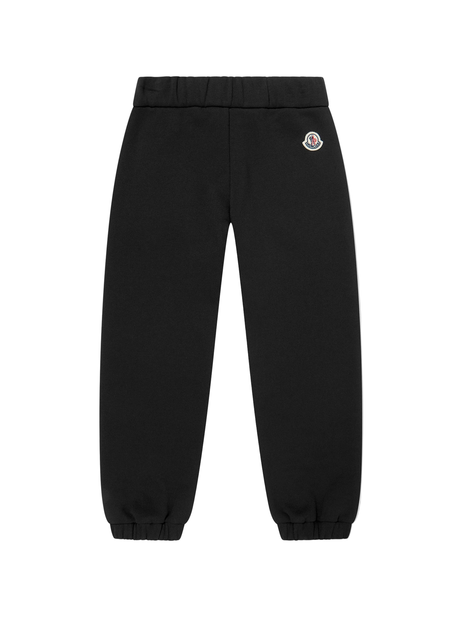 Moncler Enfant Boys Logo Black Sweatpants