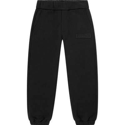 Moncler Enfant Boys Logo Black Sweatpants
