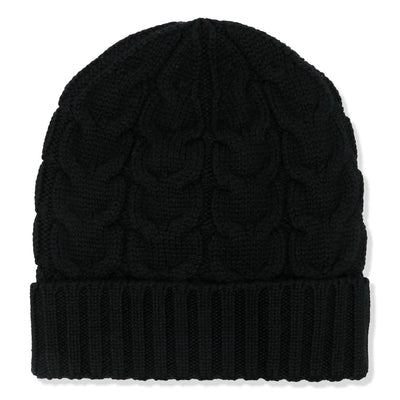 Moncler Enfant Boys Wool Knit Black Beanie